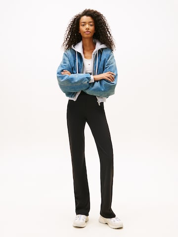 Tommy Jeans - Acampanado Leggings en negro