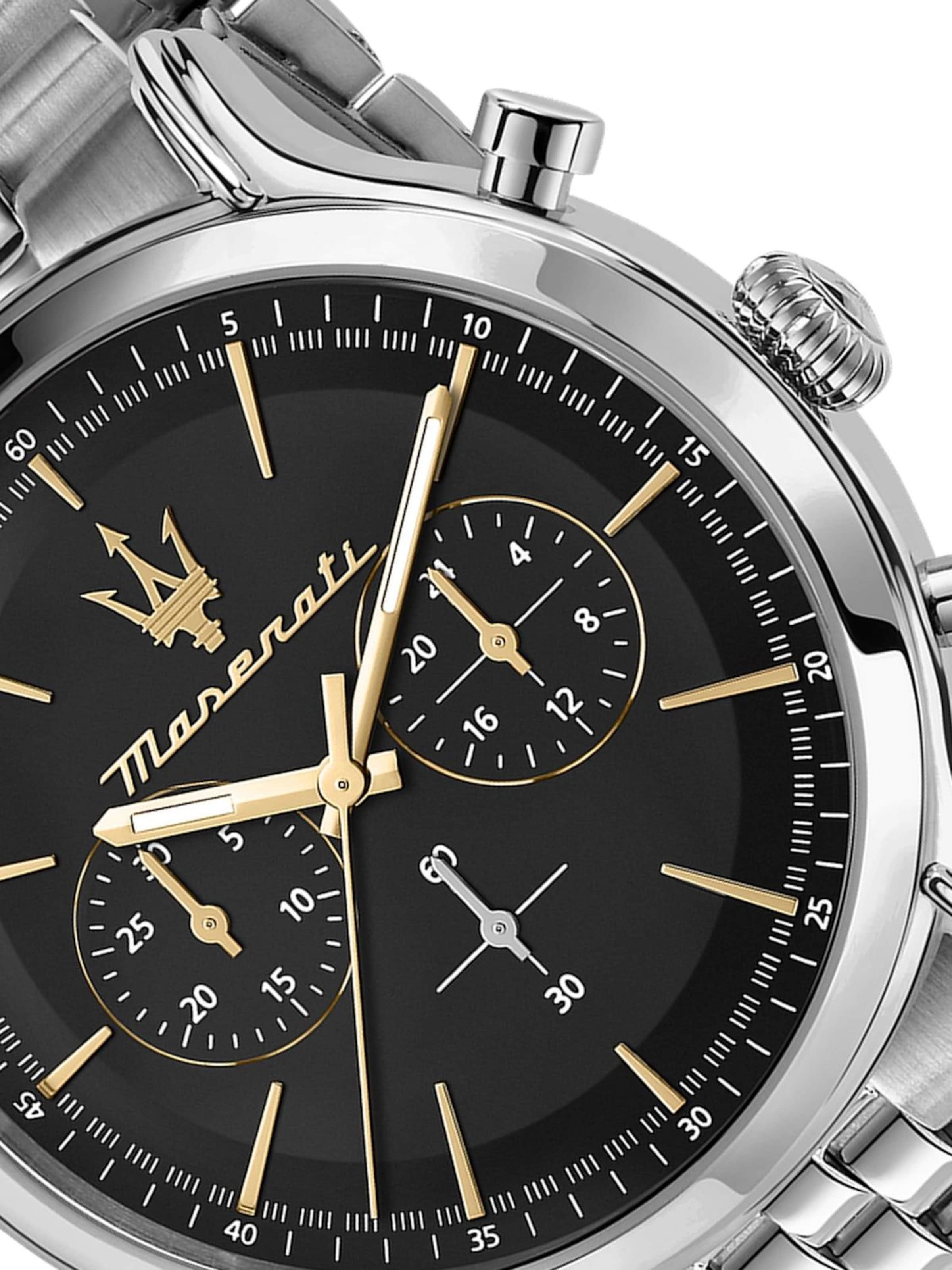 Maserati - Reloj analógico en plata