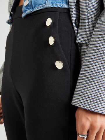 VILA - Slimfit Pantalón 'VILOPPE' en negro