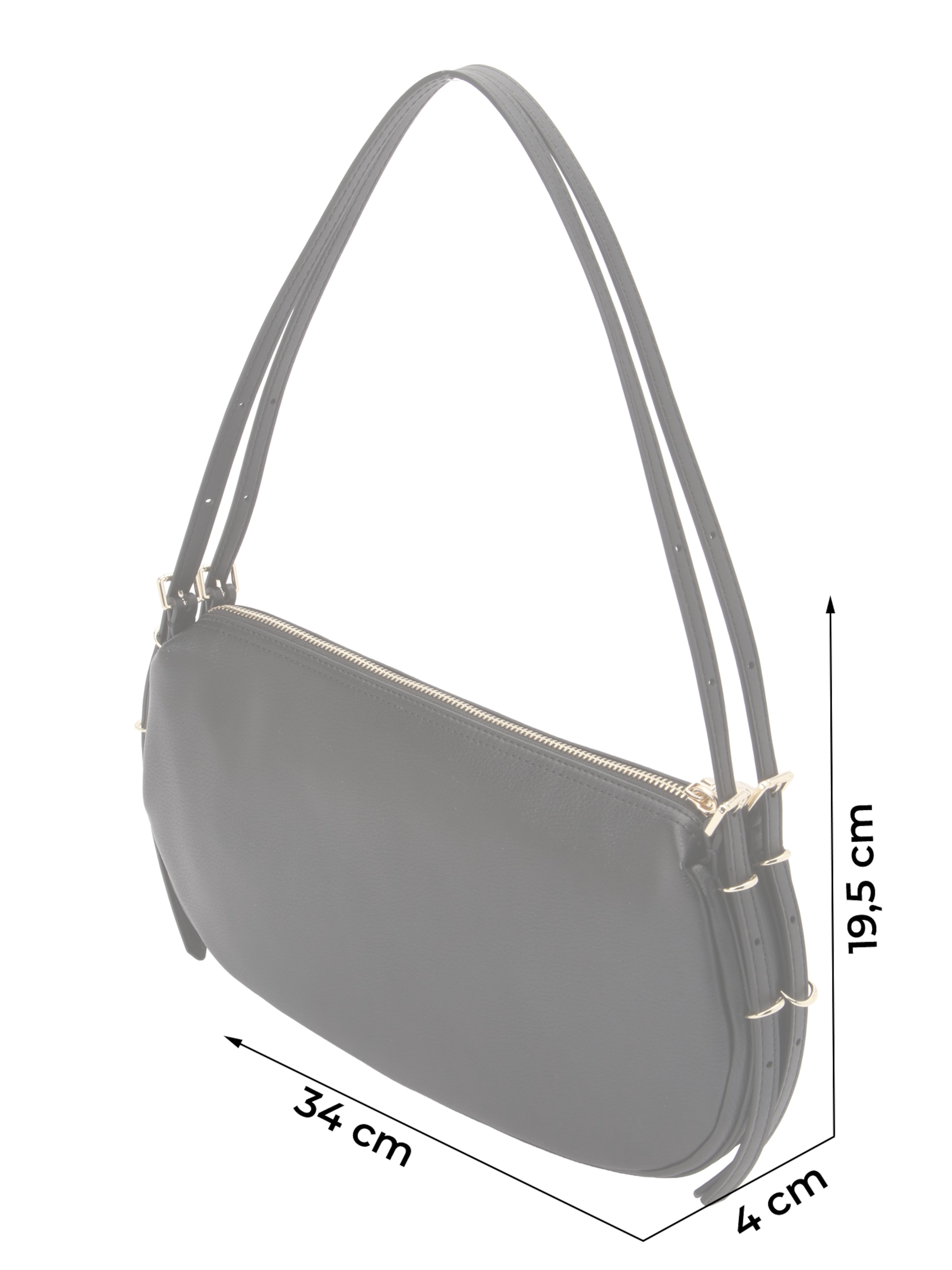 HUGO Τσάντα ώμου 'Neeko' σε μαύρο