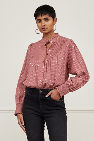 Fabienne Chapot Blouse 'Lucky Indi' in Rood