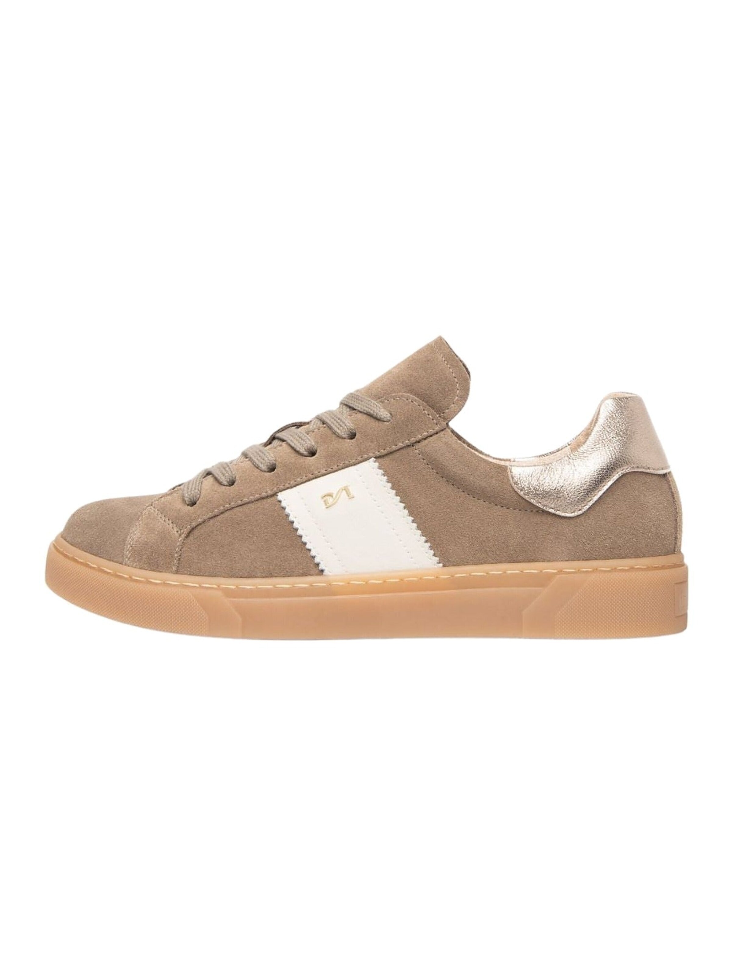 Sneaker bassa di Nero Giardini in beige: frontale