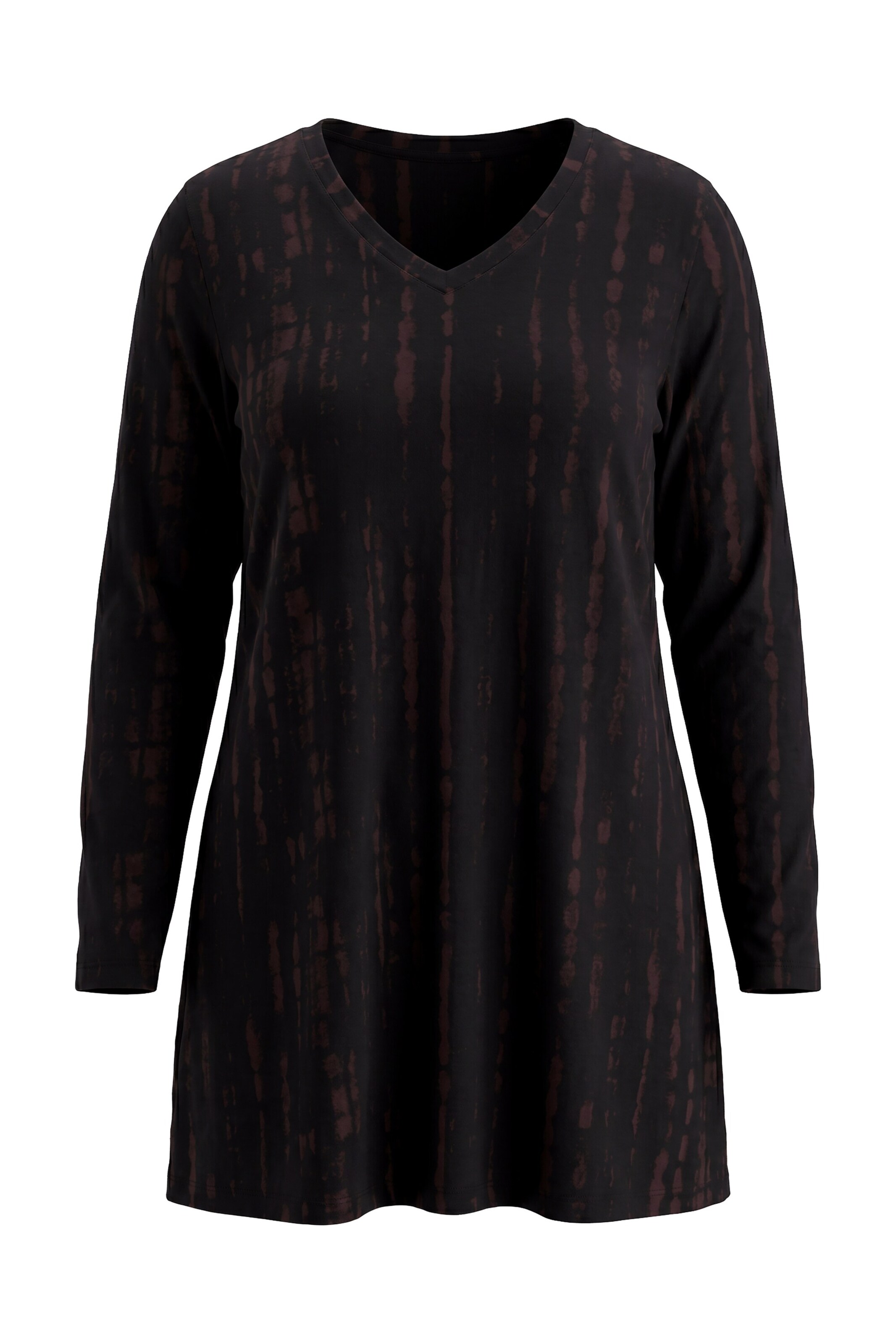 Ulla Popken Shirt in Braun: Vorderseite