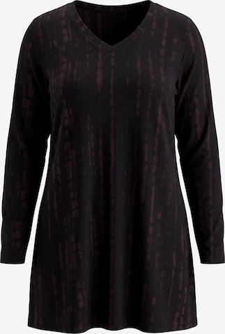 Ulla Popken Shirt in Braun: Vorderseite