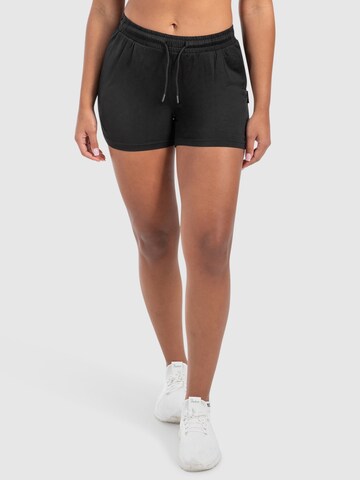Smilodox Slimfit Sportbroek ' Dalia ' in Zwart: voorkant