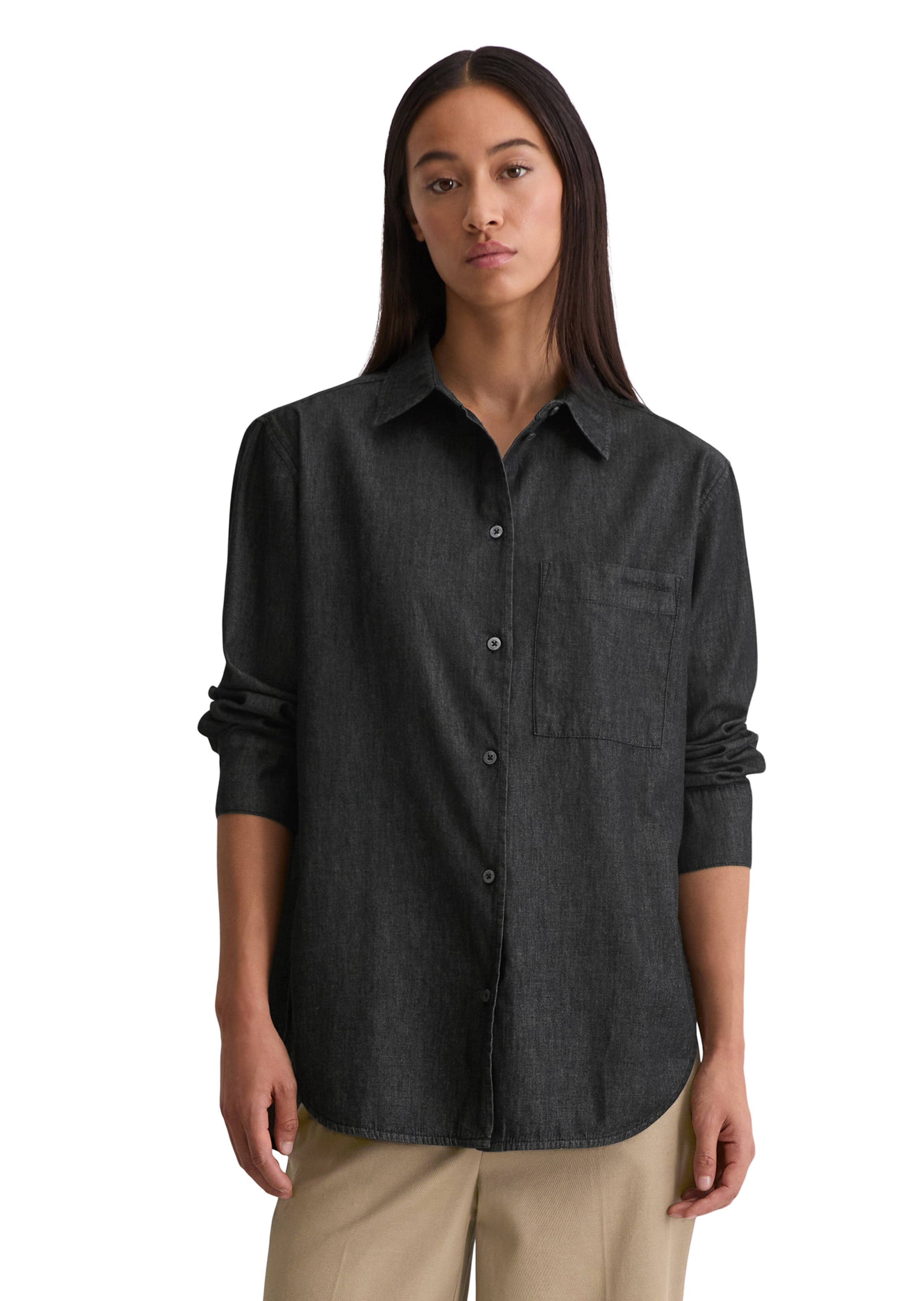 Marc O'Polo Blouse in Blue: front