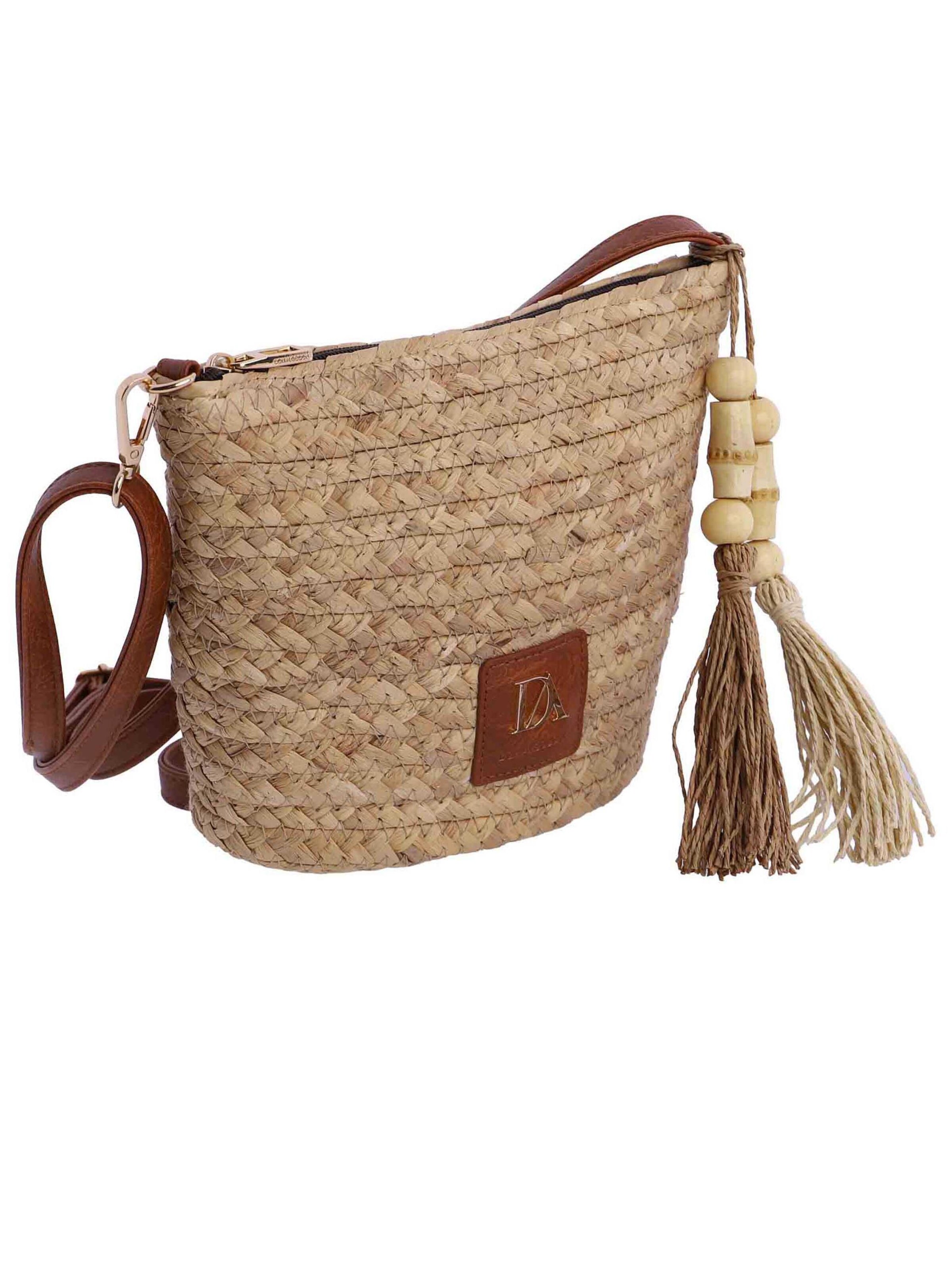 Don Algodon - Bolso de hombro 'Jésica' en blanco