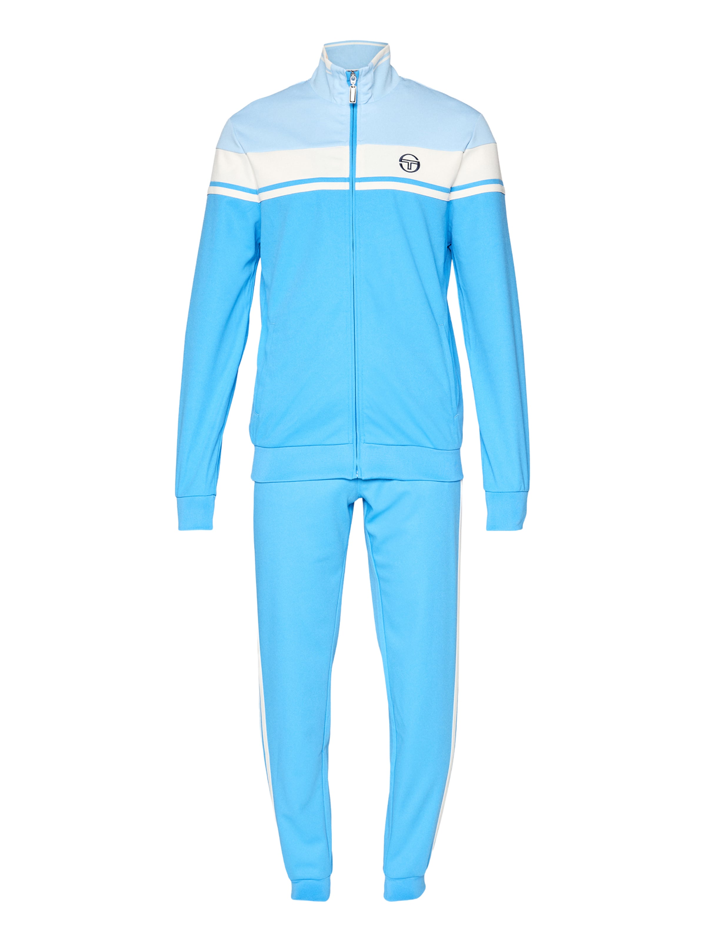 Sergio Tacchini Φόρμα 'DAMARINDO' σε μπλε ουρανού / μπλε νέον / λευκό, Άποψη προϊόντος