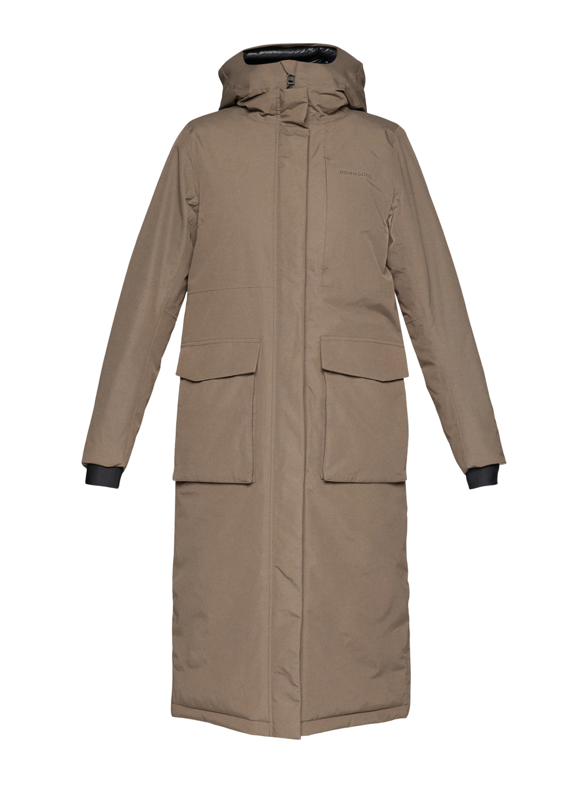 Didriksons Outdoorkappa &#x27;LEYA&#x27; i brun: framsida