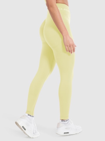 Smilodox Skinny Leggings 'Azura' in Gelb