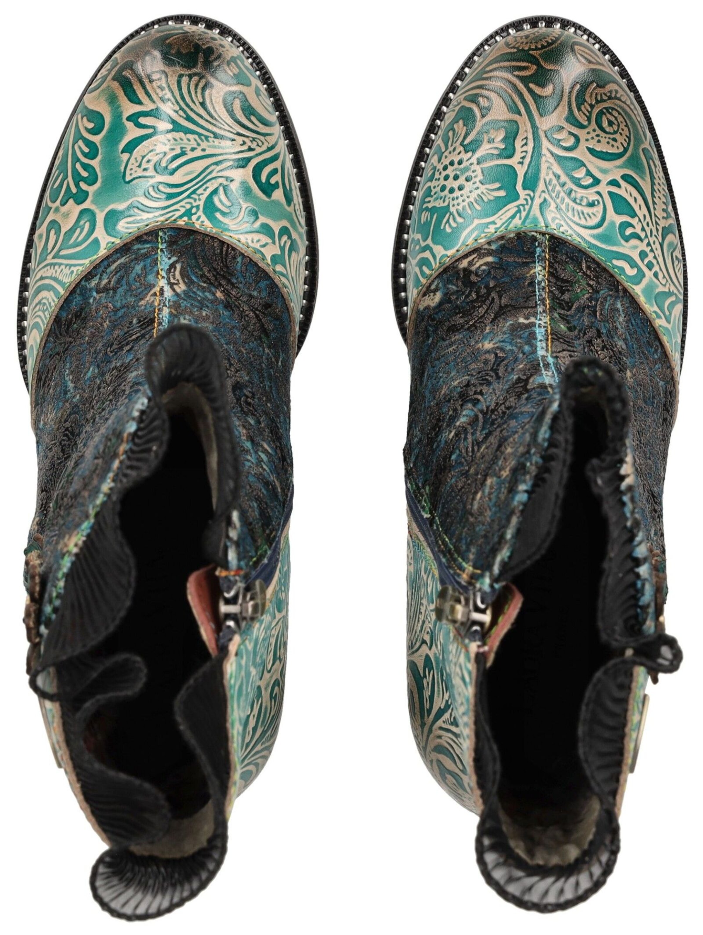 Bottines Laura Vita en bleu