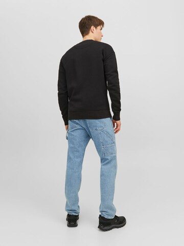 JACK & JONESSweater majica 'Vesterbro' - crna boja