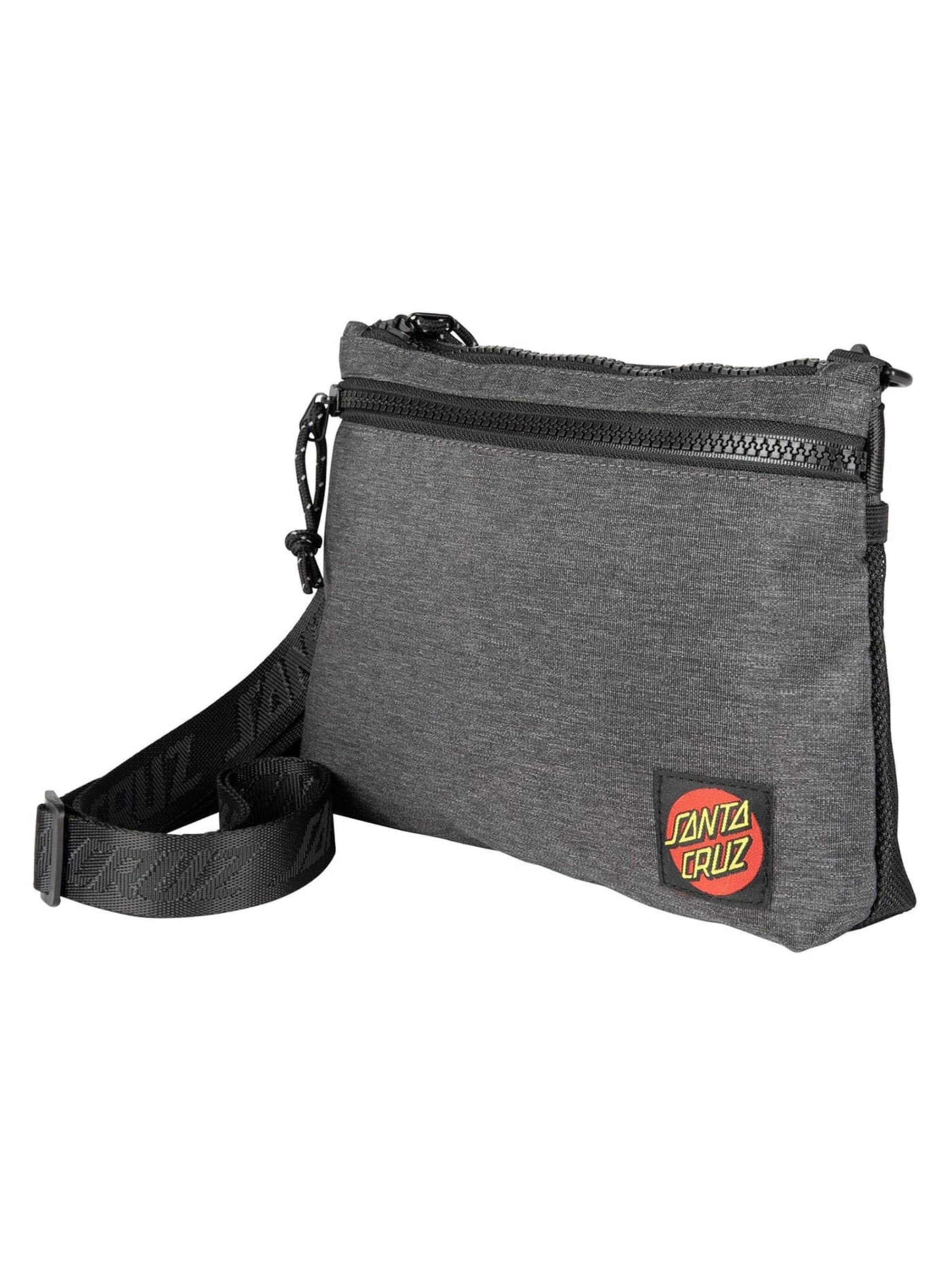 Sac à bandoulière 'Classic Label O/S Black' Santa Cruz en gris : devant
