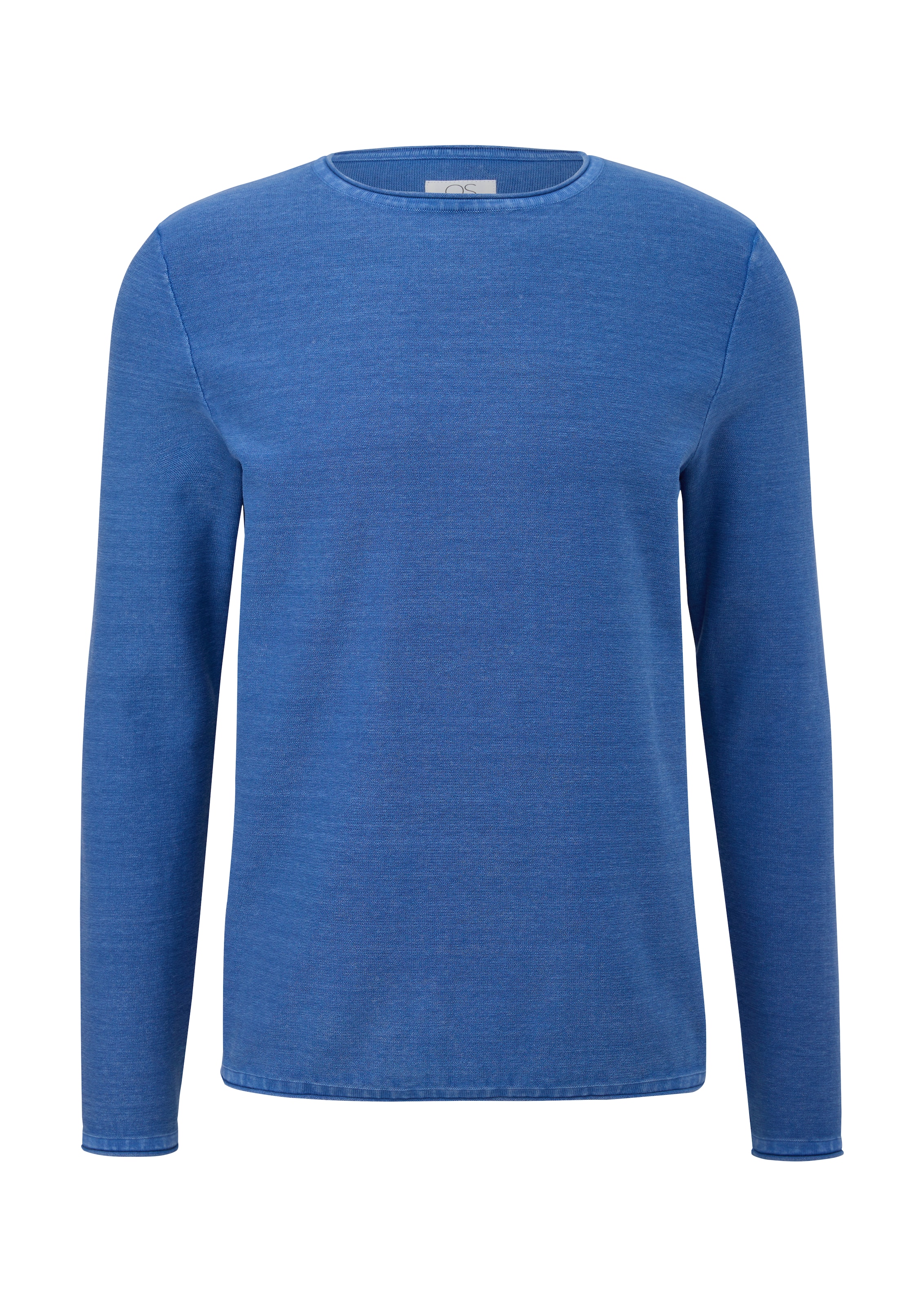 QS Pullover in Blau: Vorderseite