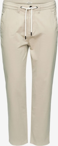 Pantalon chino ESPRIT en beige : devant