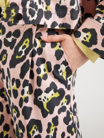 Essentiel Antwerp Широкий Брюки со складками 'JENESIS' в Ярко-розовый