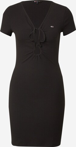 Tommy Jeans Dress in Black: front