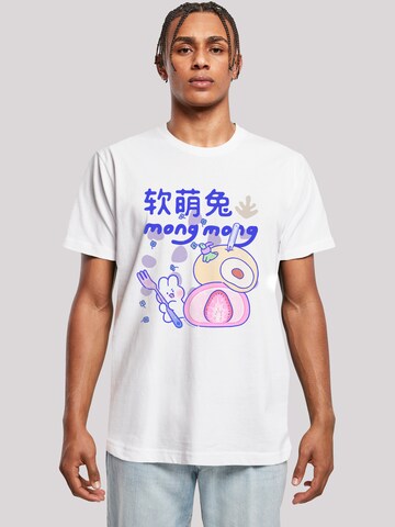 T-Shirt F4NT4STIC en blanc : devant