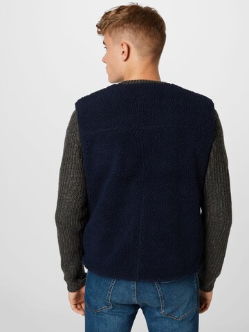 Gilet 'Vay' !Solid en bleu