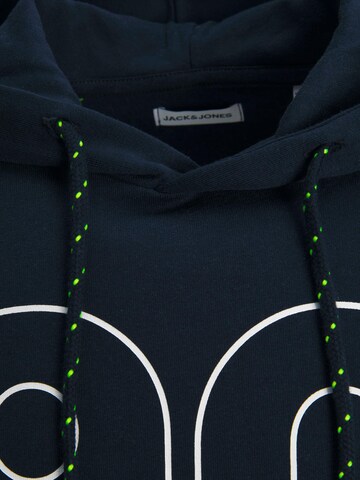 JACK & JONES Mikina 'GLOBUS' – modrá