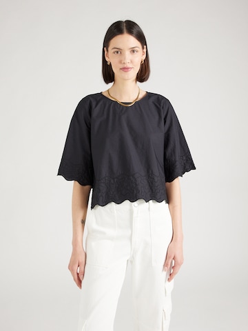 ESPRIT Blouse in Zwart: voorkant