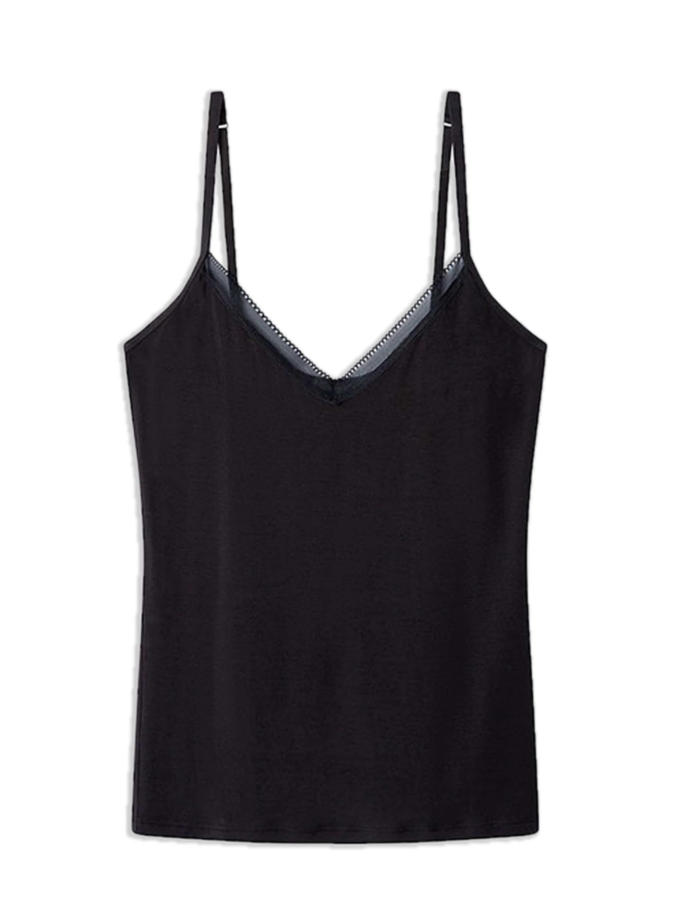 Pigiama di Gisela in nero: frontale