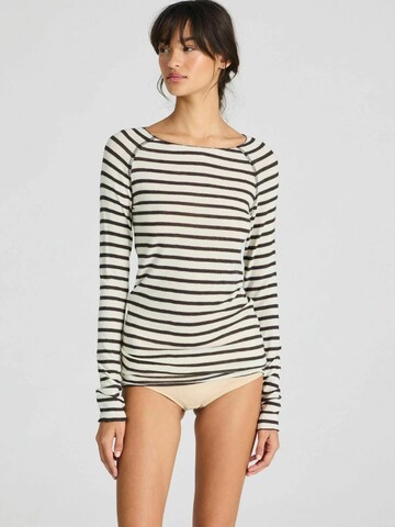 Gai+Lisva Shirt 'Amalie' in Bruin: voorkant