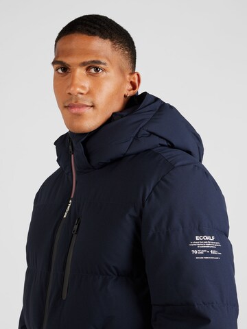 ECOALF Winter Jacket 'BAZON' in Blue