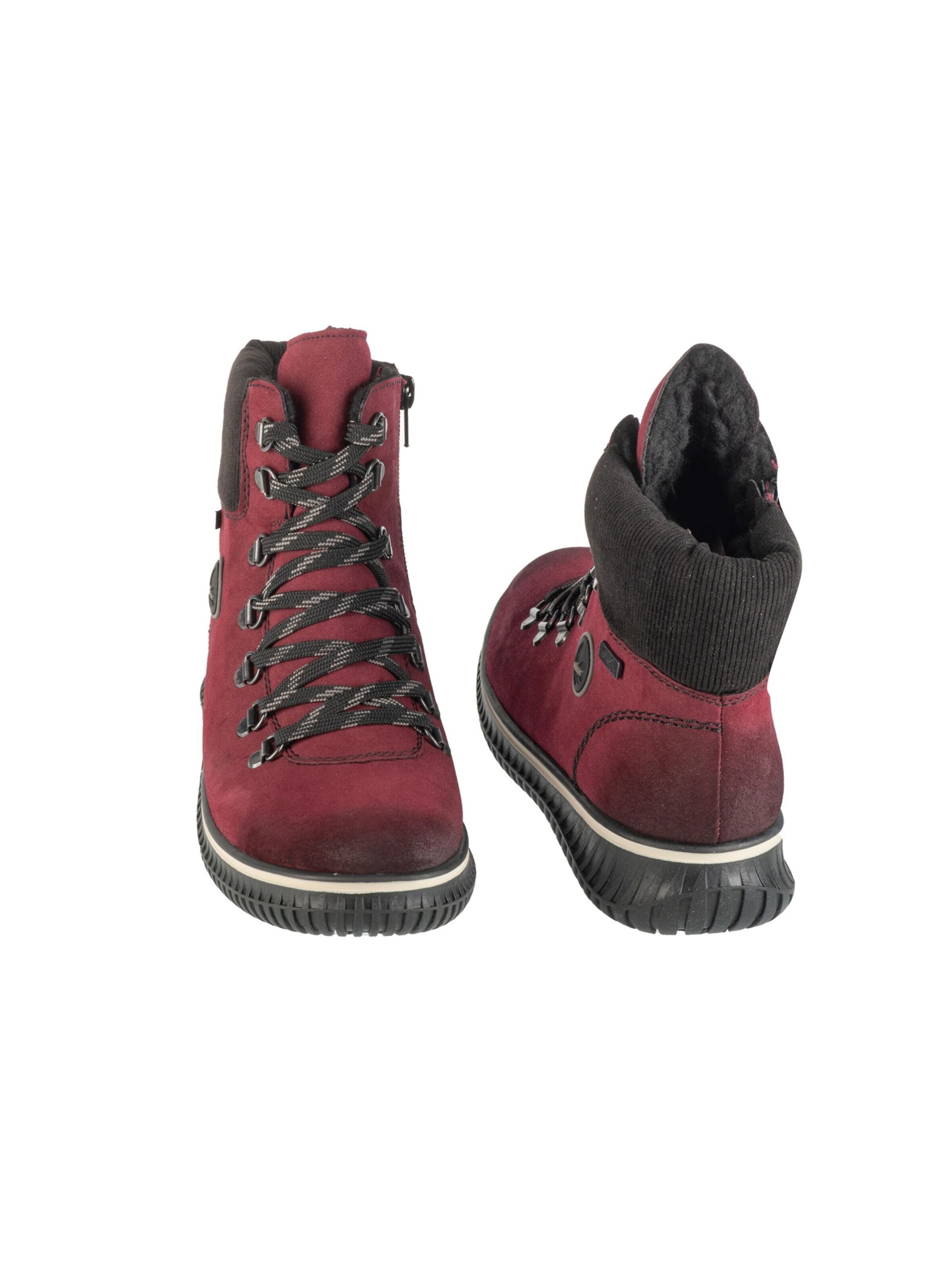 Bottes à lacets '74247' Rieker en rouge