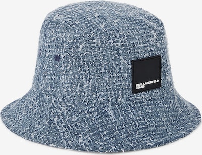KARL LAGERFELD JEANS Hat i røgblå / dueblå / pastelblå / sort, Produktvisning