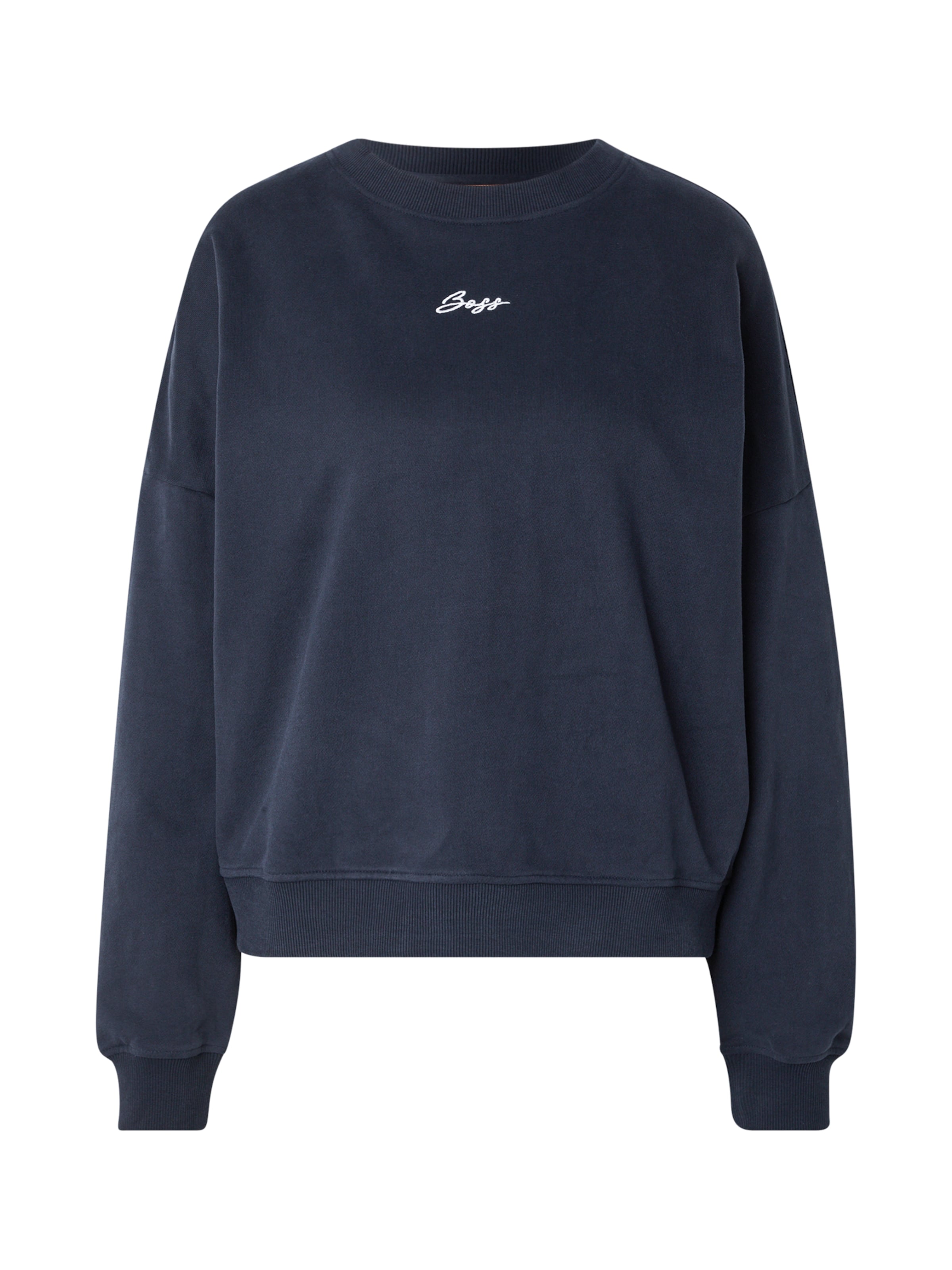 Felpa 'C_Esweaty' di BOSS in blu: frontale