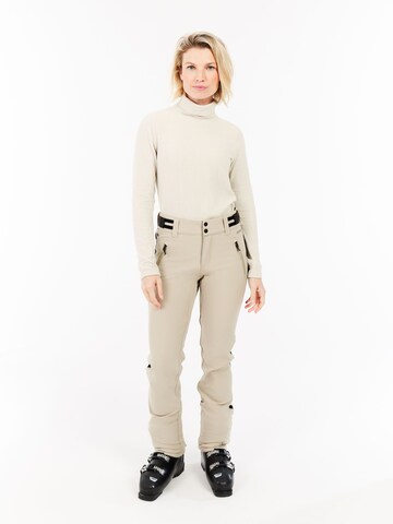PROTEST Slimfit Sporthose 'PRTElm'‌‌‌‌ in Braun