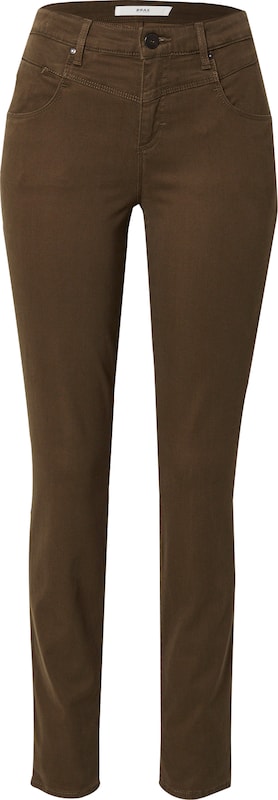 BRAX Slimfit Hose 'Shakira' in Khaki BRAX Slimfit Hose 'Shakira' in Khaki