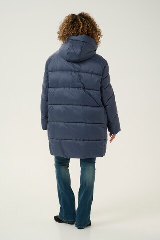 Cream Winter jacket 'Luffu' in Blue