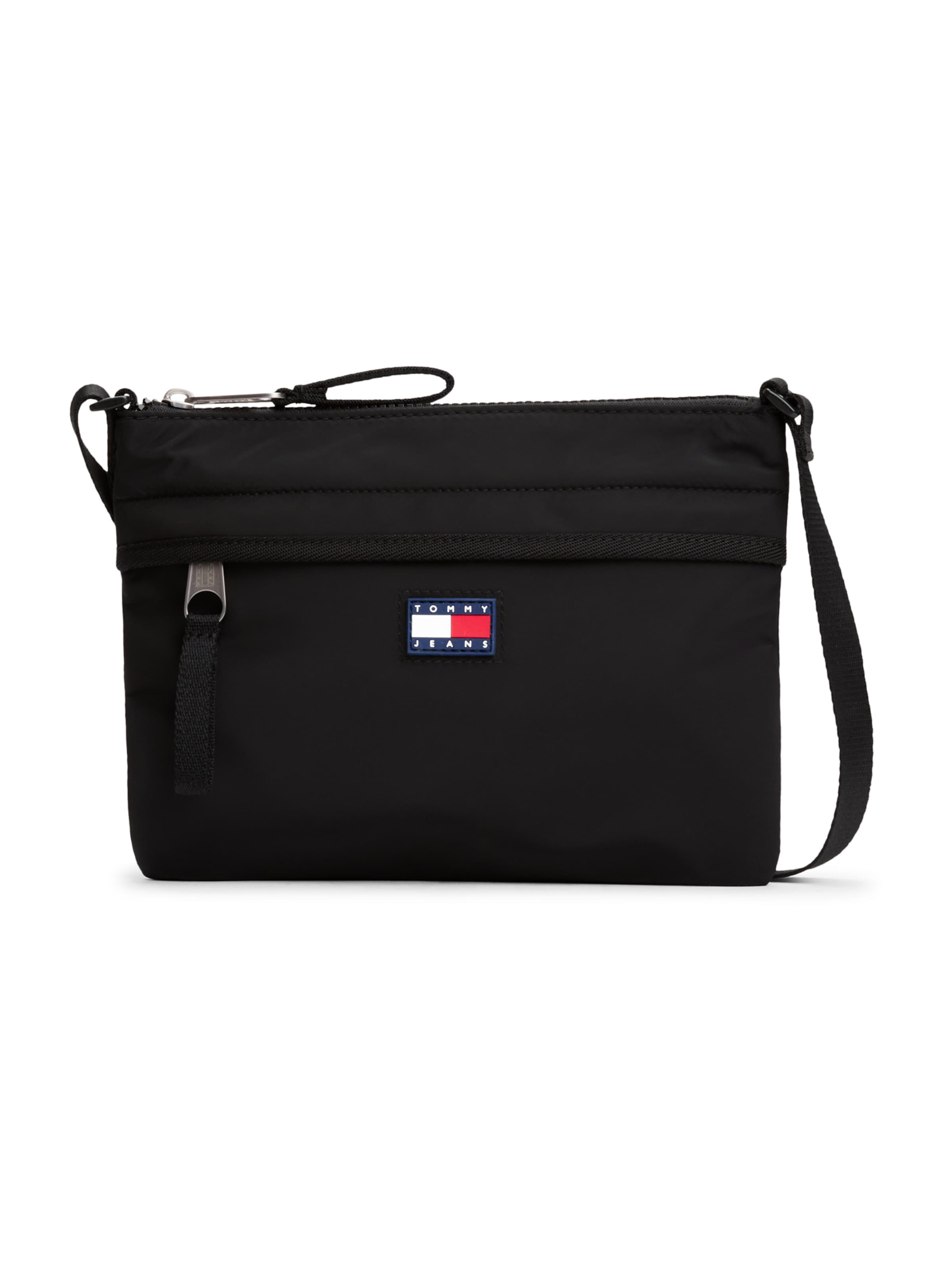 Tommy Jeans Õlakott, värv must: eest vaates