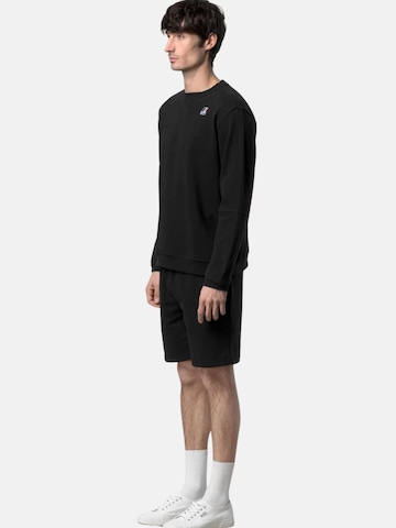 Felpa 'FELPA NAEL POLY COTTON' di K-Way in nero