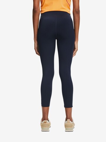 ESPRIT Skinny Sportbroek in Blauw