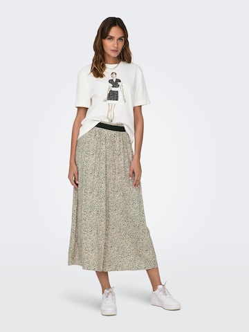 ONLY Skirt 'Venedig' in Beige