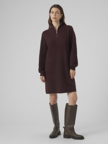 VERO MODA Knitted dress in Purple