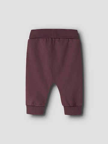NAME IT Дънки Tapered Leg Панталон 'NBFTASALLE' в лилав