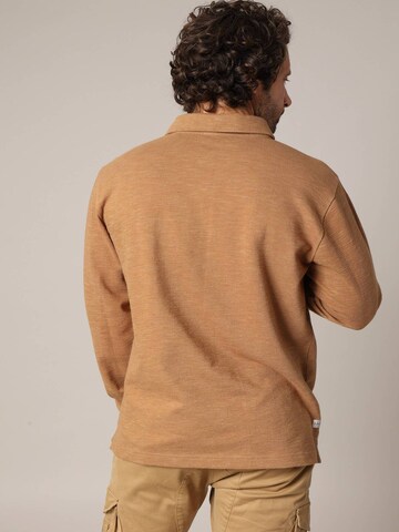 T-Shirt 'COLONEL' Deeluxe en marron