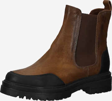 SANSIBAR Ankle Boots in Brown: front