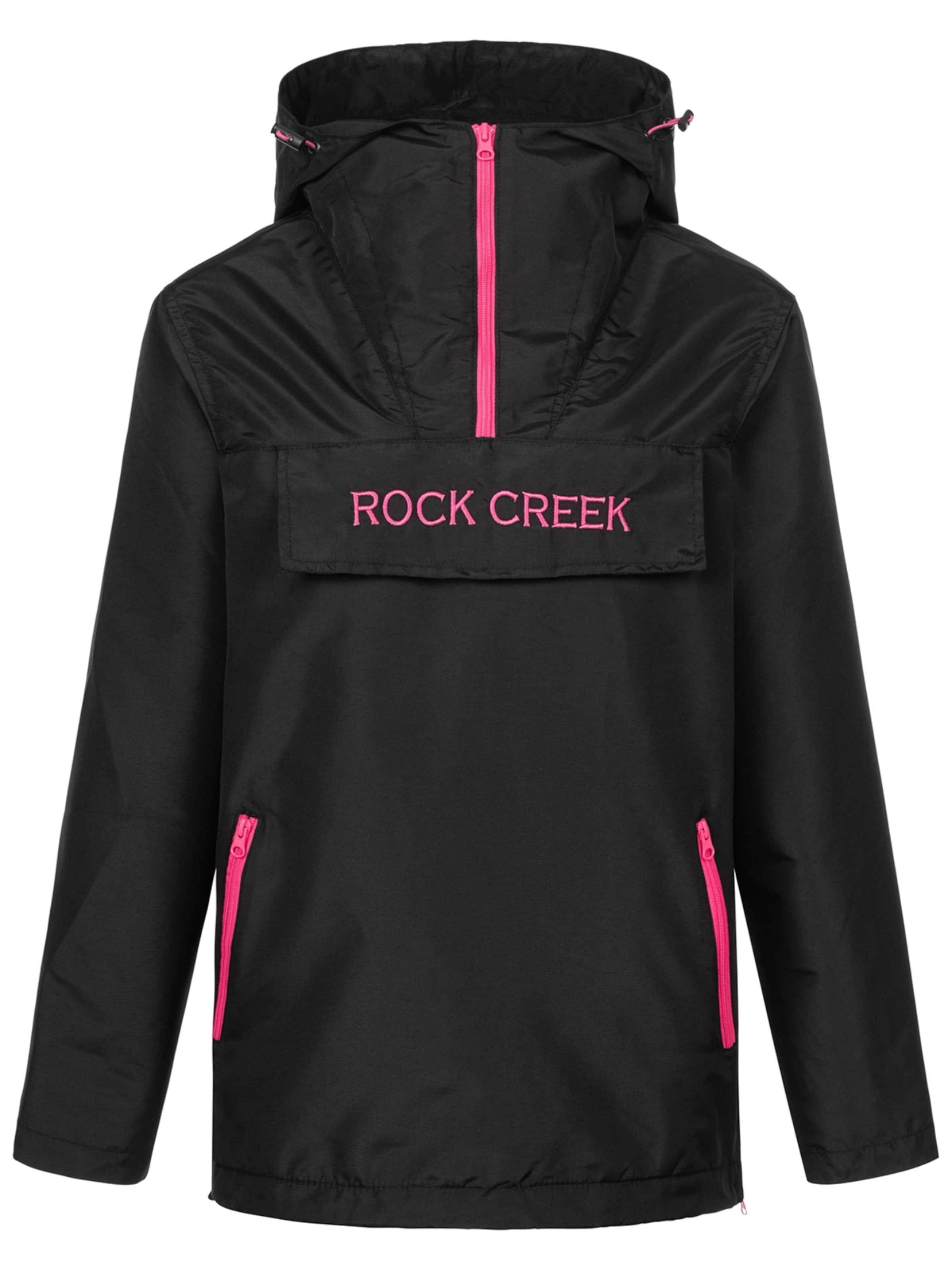 Rock Creek Jacke in pink / schwarz, Produktansicht