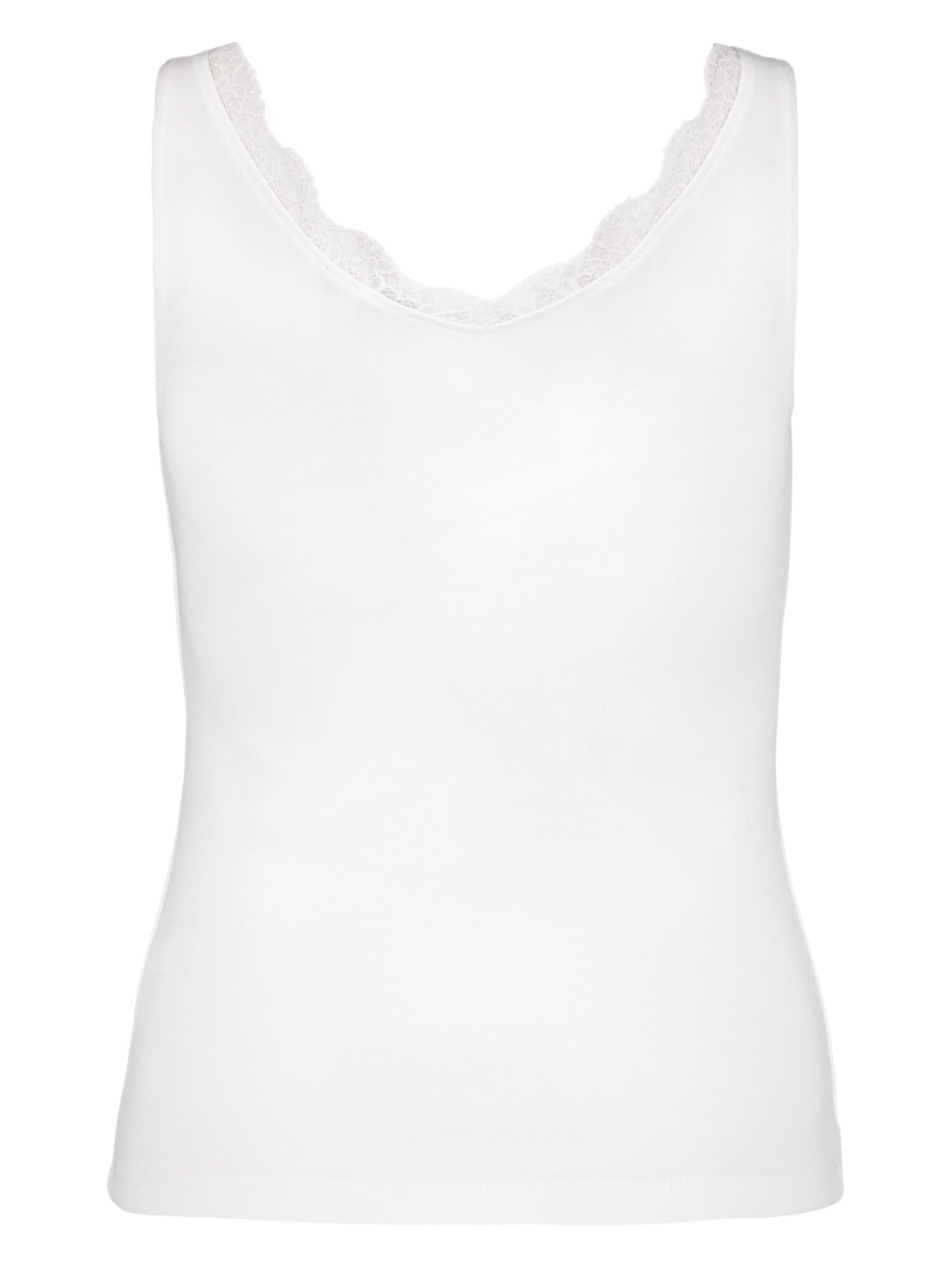 zero Top in White