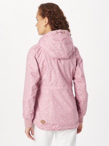 Ragwear Weatherproof jacket 'Danka' in Pink