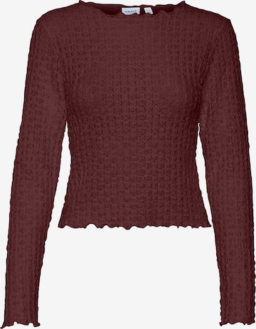 Aware Shirt 'VMShelby' in Brown: front