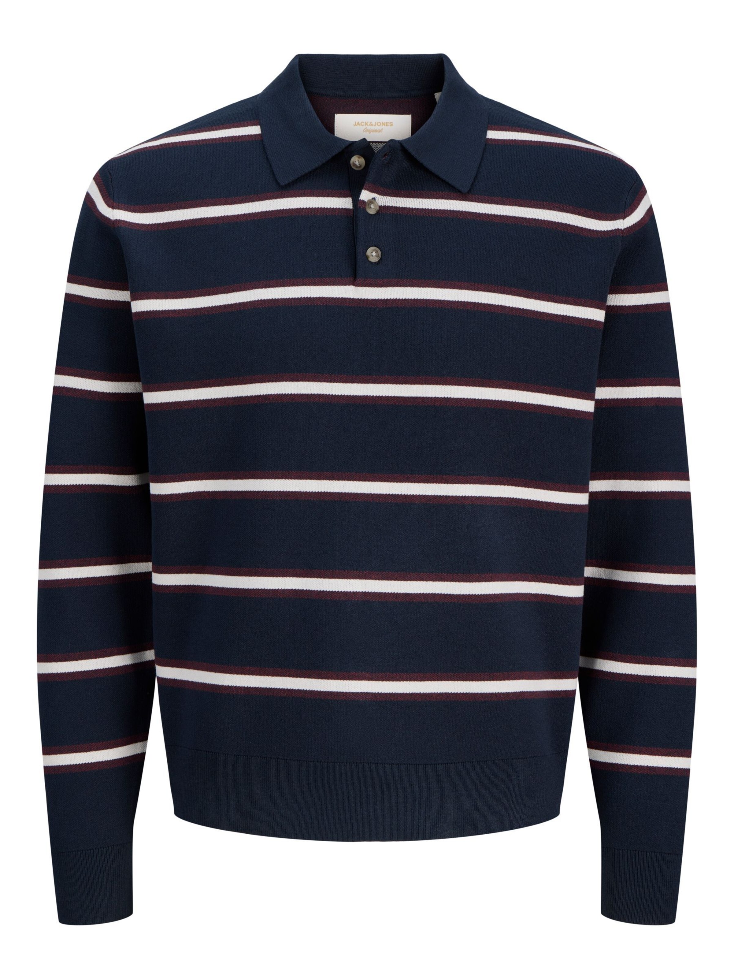 Pull-over 'JORATOCHA' JACK & JONES en bleu : devant