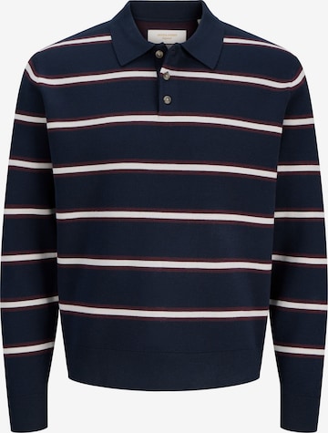 Pull-over 'JORATOCHA' JACK & JONES en bleu : devant