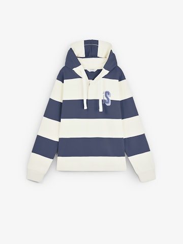 Bluză de molton ' ' de la Scalpers pe albastru: față