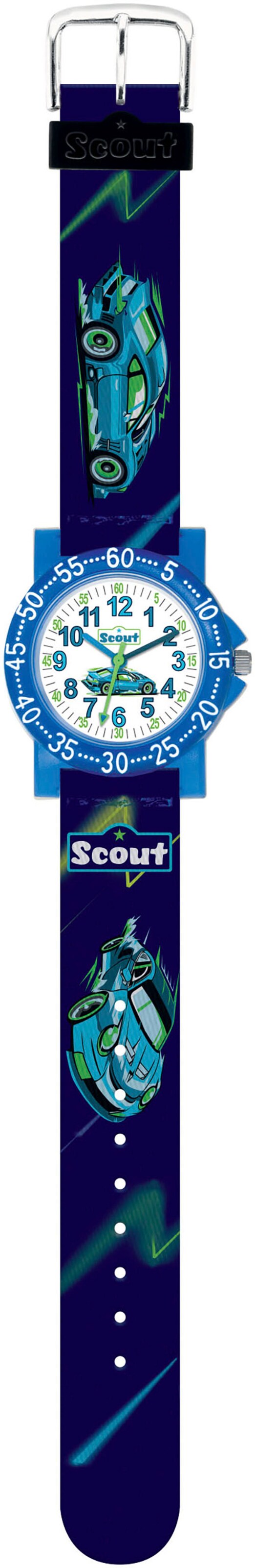 SCOUT Uhr in Blau: Vorderseite